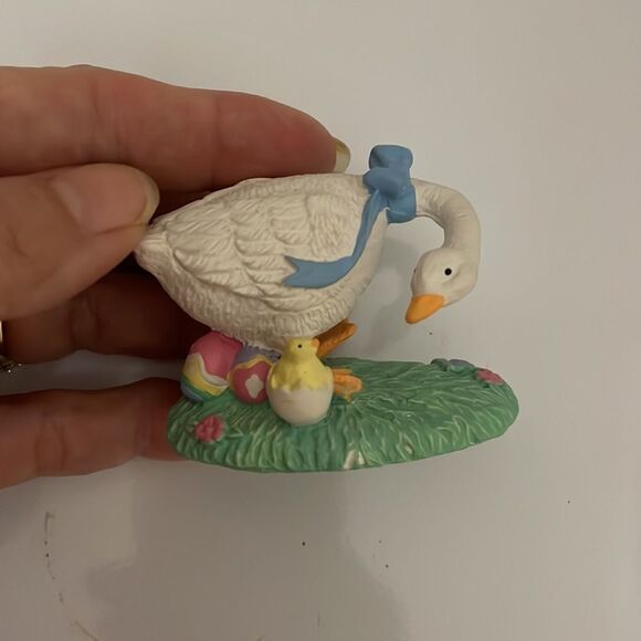 Set of two NWT Midwest Importers Easter figurines (goose & lamb) - Picture 4 of 8